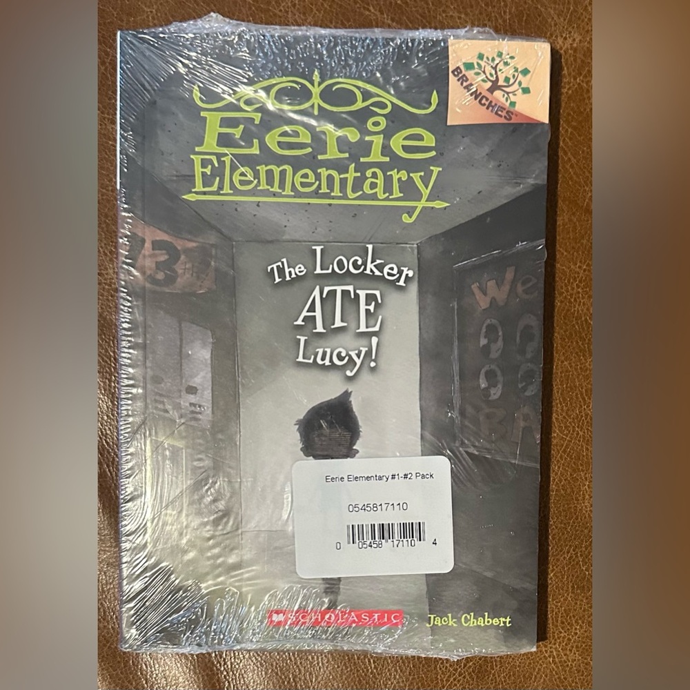 2 Brand New Eerie Elementary Paperback Books